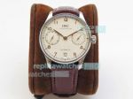 ZF Factory IWC Portugieser Automatic 7 Days Watch White Dial